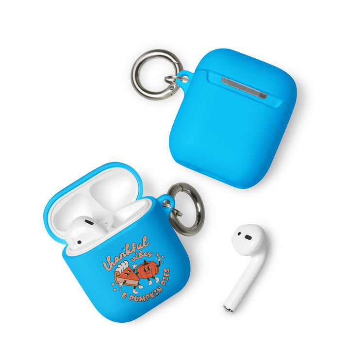 'Thankful Vibes & Pumpkin Pies' AirPods case